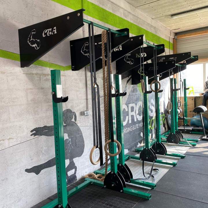Installation de matériel de CrossFit France